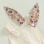 Floral Bunny Ear Easter Dress