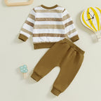 Striped Pocket Outfit