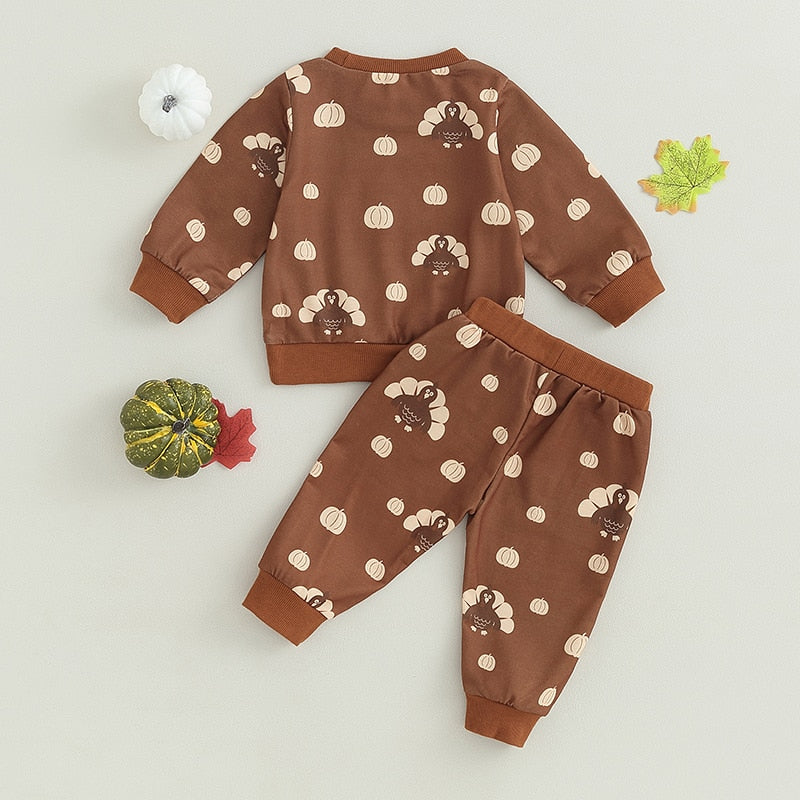 Turkey Thanksgiving Jogger Set