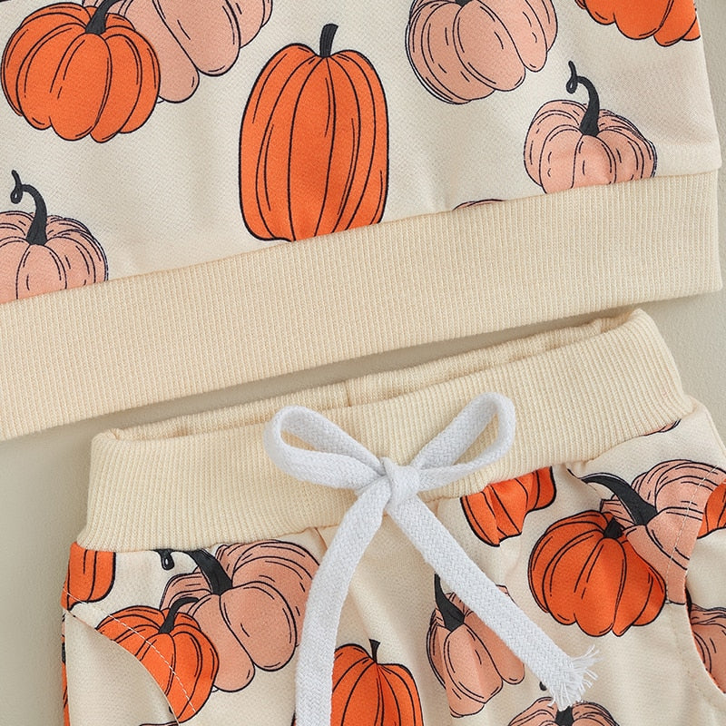 Fall Pumpkin Top & Pants