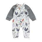 Button Farmer Onesie