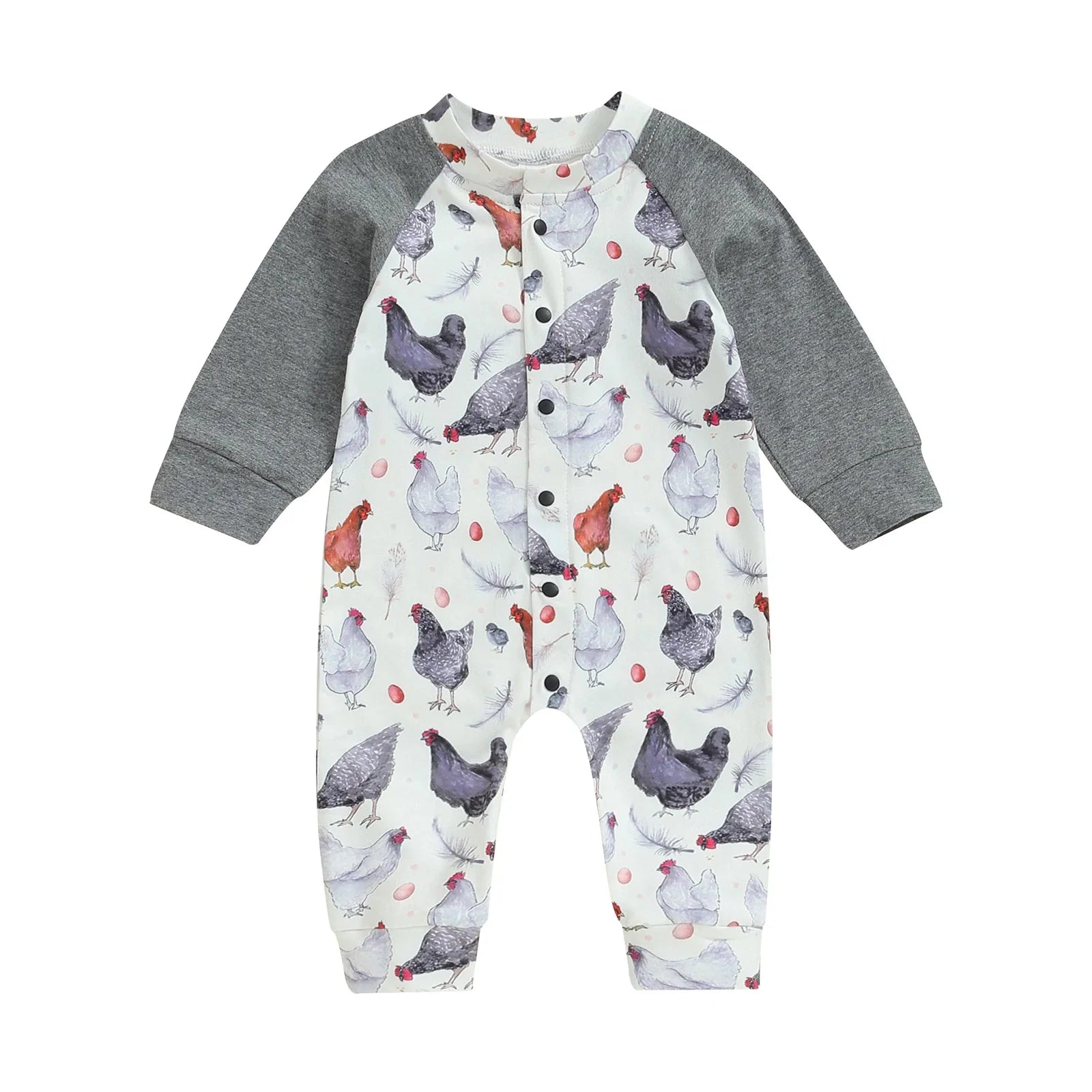 Button Farmer Onesie