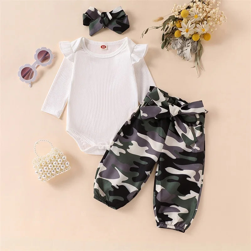 Callita Camouflage Outfit & Bow