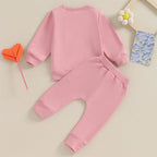 Mommy is My Bestie Heart Outfit