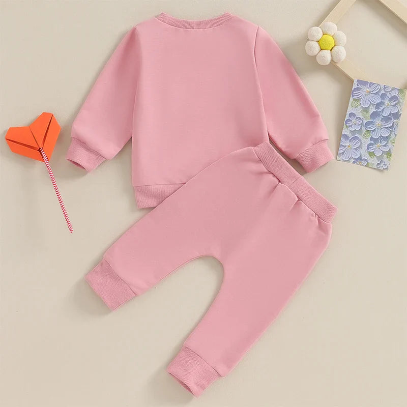 Mommy is My Bestie Heart Outfit
