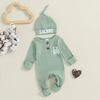Ribbed Lil Bro Onesie & Hat