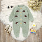 Knitted Hedgehog Romper