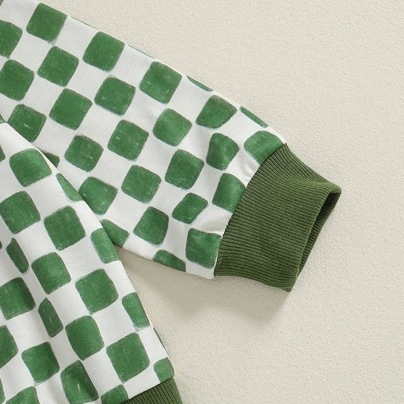 Checkered Pocket Pants Outfit