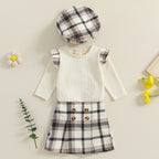 Plaid Zaina Skirt Outfit & Hat