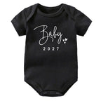 Coming Soon 2027 Baby Onesie