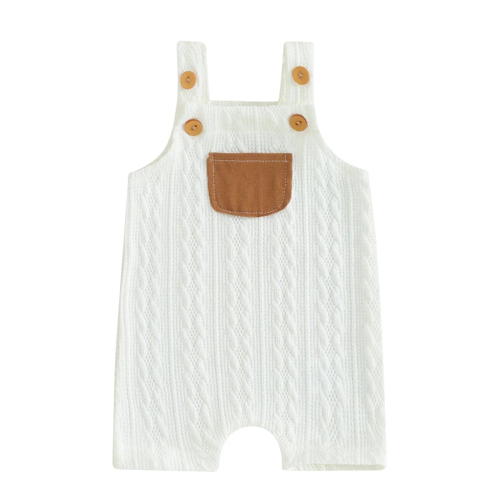 Knitted Pocket Romper