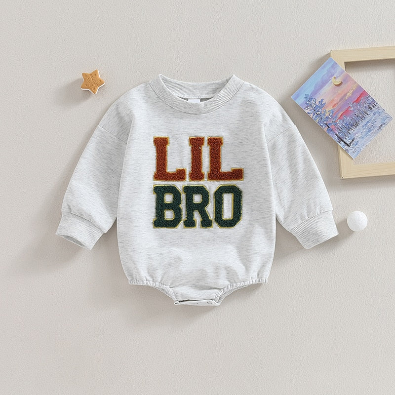 Matching Brother Sweater & Onesie