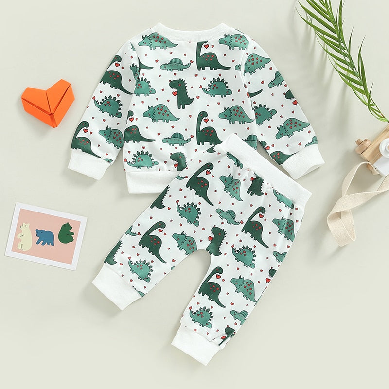 Valentine's Dinosaur Outfit