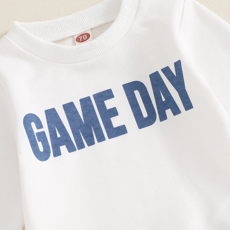 Game Day Sweater & Football Pants