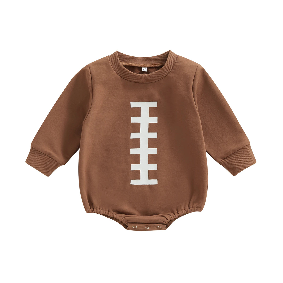 Baby Rugby Long-Sleeve Romper 🏈
