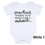Twin Miracle Onesies