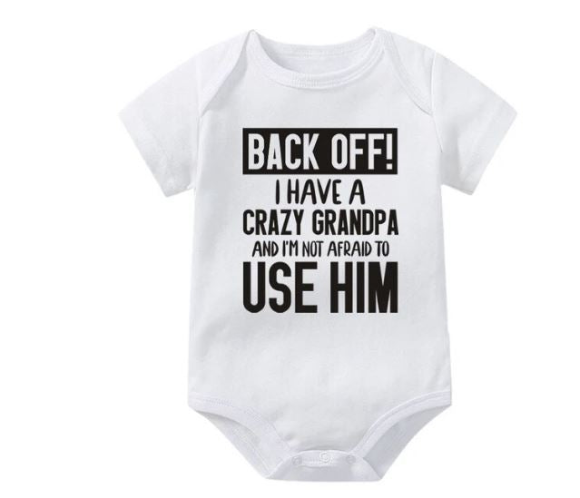 Crazy Grandpa Onesie