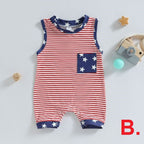 Stars & Stripes USA Romper
