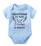 Hand Picked Grandma Angel Wing Onesie