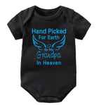 Hand Picked Grandma Angel Wing Onesie