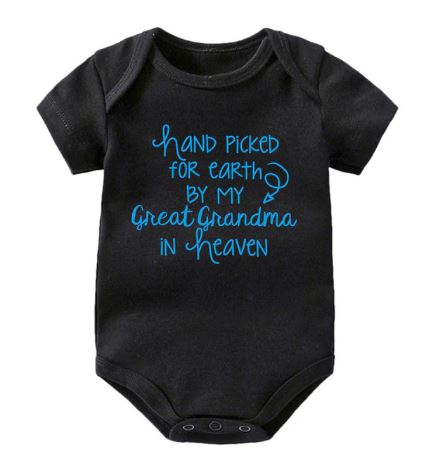 Hand Picked By My Great Grandma Onesie (Multiple Colors)