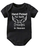 Hand Picked Grandma Angel Wing Onesie