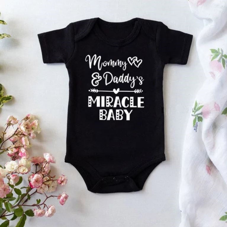 Mommy & Daddy's Miracle Baby Onesie
