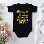 Mommy & Daddy's Miracle Baby Onesie
