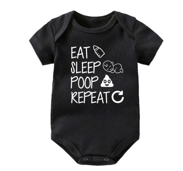 Eat Sleep Poop Repeat Onesie