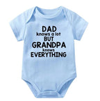 Dad Knows A Lot But Grandpa Knows Everything Onesie