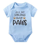 All My Siblings Have Paws Onesie