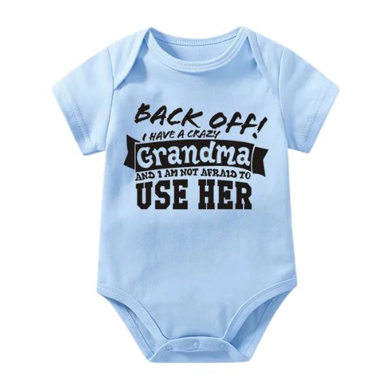 Crazy Grandma Onesie (Multiple Colors)