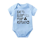 Eat Sleep Poop Repeat Onesie