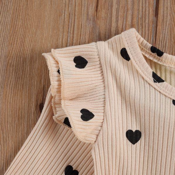 Ribbed Heart Outfit