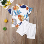 Floral Shirt with Shorts
