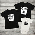 Matching Sibling Big Small Fry Lil Nugget T-shirts & Onesie