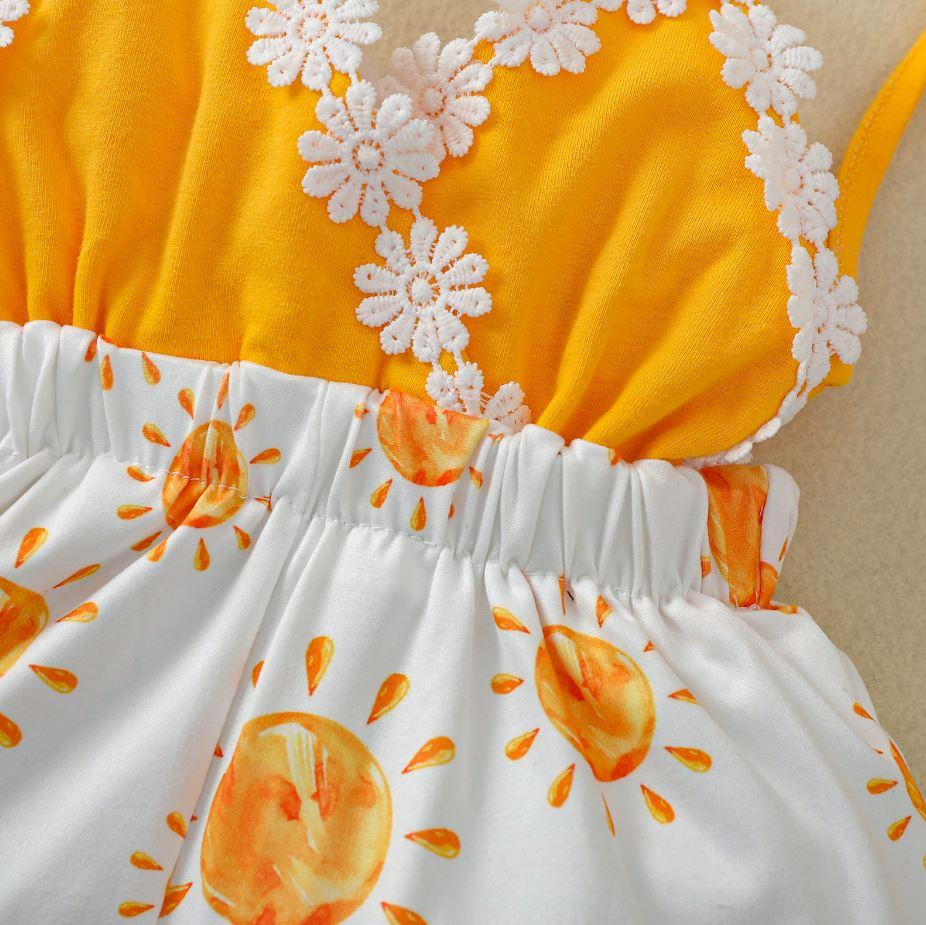 Sunshine Daisy Romper