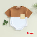 Two Tone Pocket Onesie