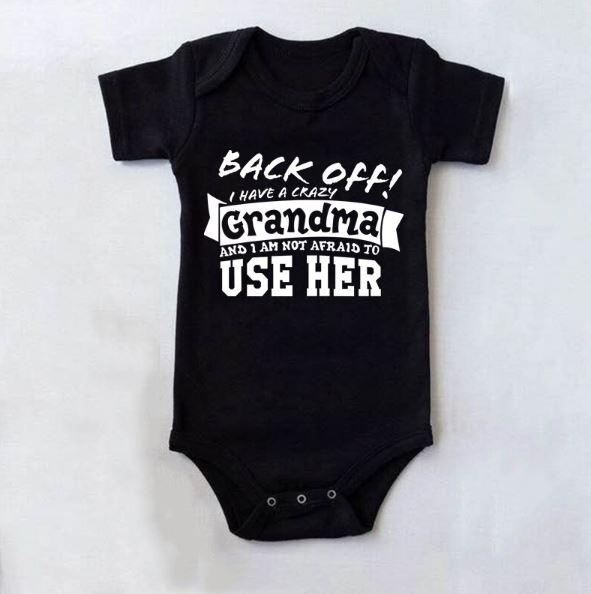 Crazy Grandma Onesie (Multiple Colors)