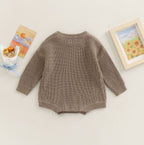Solid Knitted Jaycee Onesie