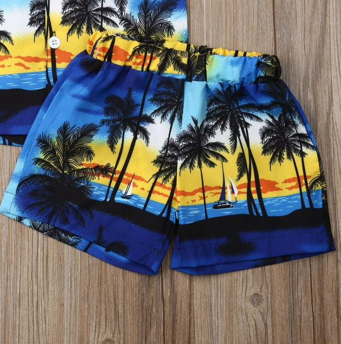 Beach Boy Palm Tree Outfit