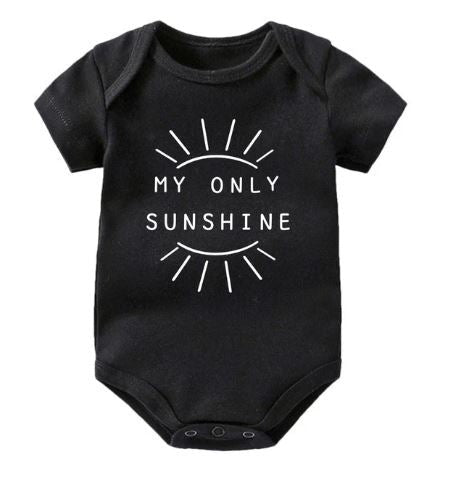 You Are Sunshine My Only Sunshine Twin Onesie