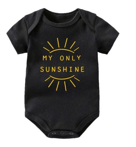 You Are Sunshine My Only Sunshine Twin Onesie