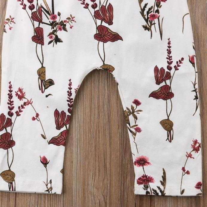 Floral Halter Romper