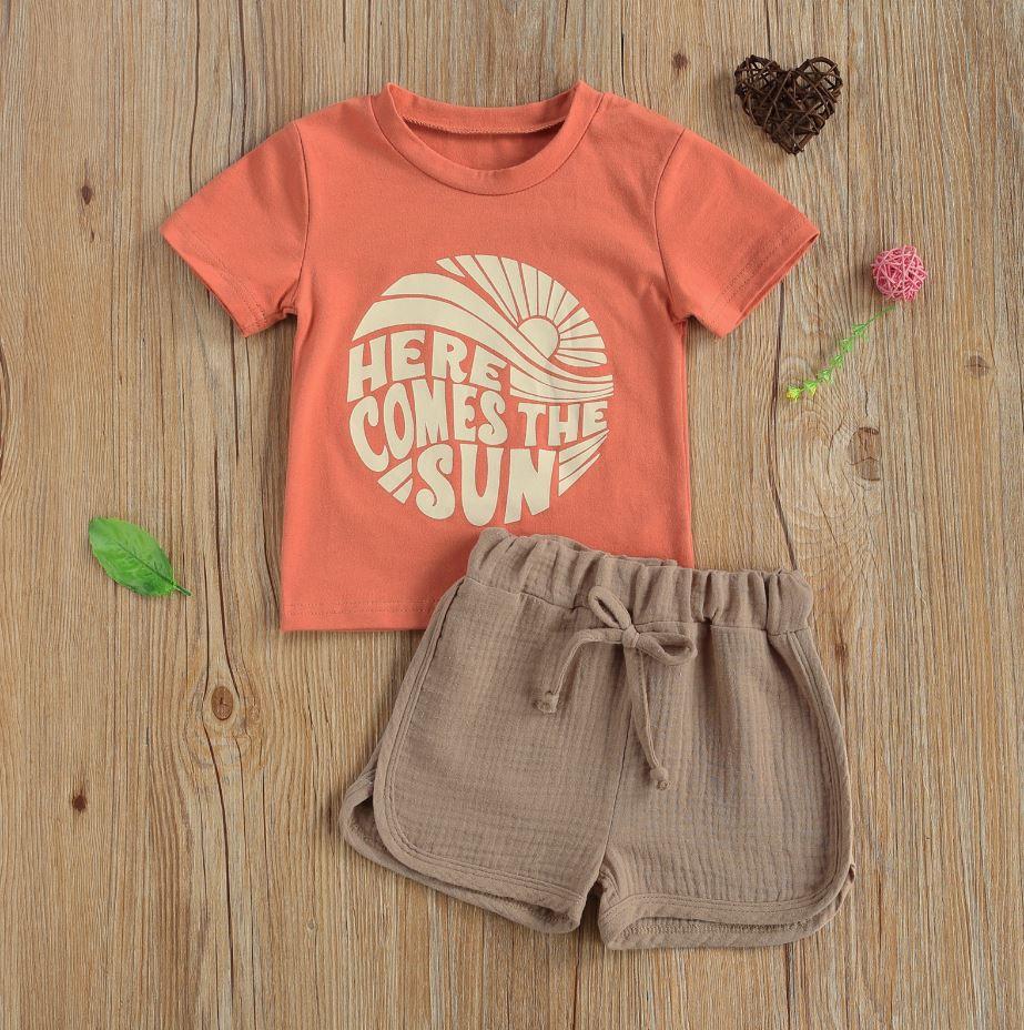 Here Comes the Sun T-shirt and Shorts