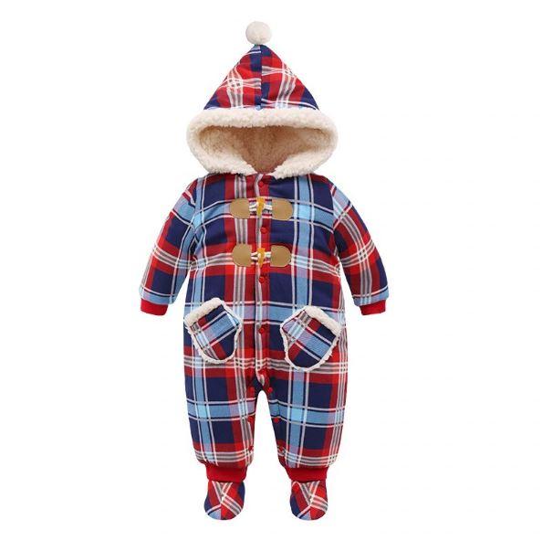 Plaid Winter Jumpsuit (2 Colors)
