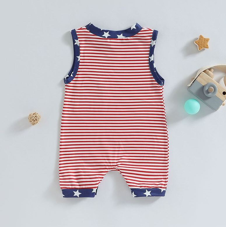 Stars & Stripes USA Romper