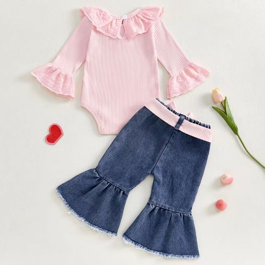 Lace Mika Bell Bottoms Outfit