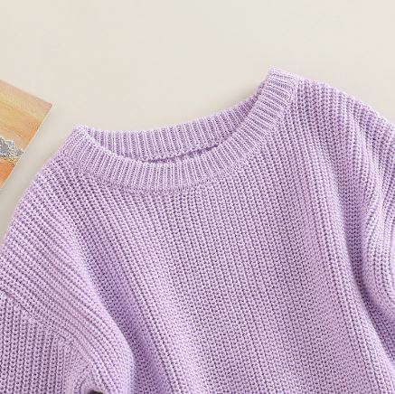 Solid Knitted Jaycee Onesie