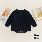Solid Knitted Jaycee Onesie